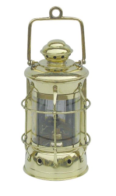 Lampe Nelson à pétrole en laiton - Luminaires & lampes