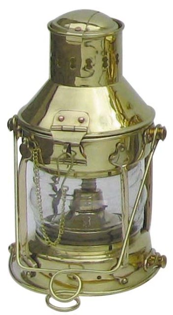 Lampe d'Ancre à pétrole en laiton - Luminaires & lampes