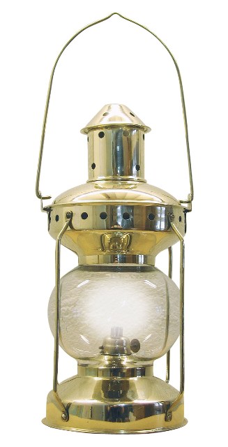 Lampe à pétrole en laiton - Luminaires & lampes