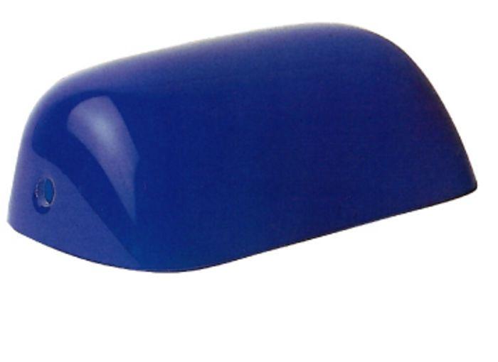 Plafonnier bleu simple avec sa chaine - Plafonnier