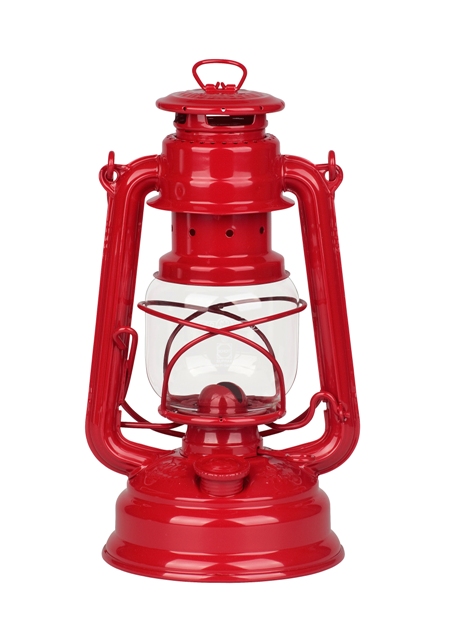 Lampe-tempÃªte FEUERHAND 276 - finition rouge - Lampes PETROMAX