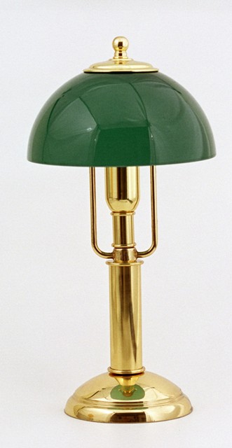 lampe opaline de bureau à poser grand modèle - opaline de couleur Blanche ; bleu; paille; verte ; rouge - Luminaires & l