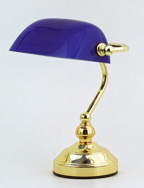 Lampe opaline de bureau - opaline de couleur Blanche ; bleu; paille; verte - Luminaires & lampes
