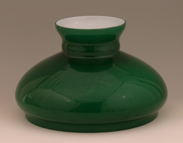 Opaline de rechange 24 cm environ - opaline de couleur verte - Opaline de rechange