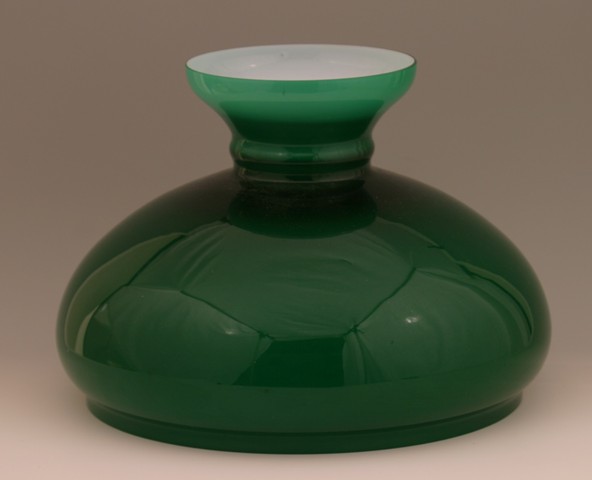 Opaline de rechange 29 cm environ - opaline de couleur verte - Opaline de rechange