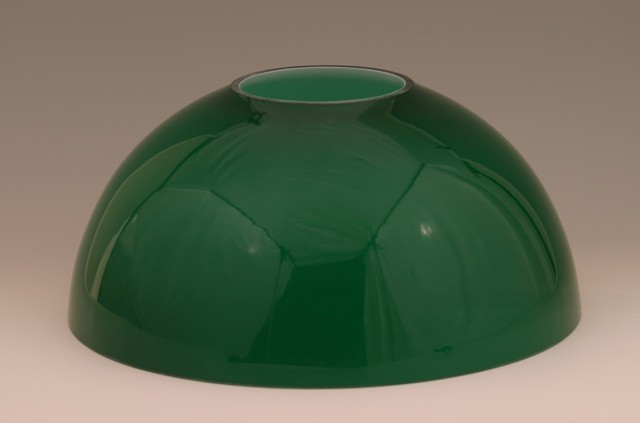 Lampe de bureau Opaline verte - Lampes marines à poser - Comptoir