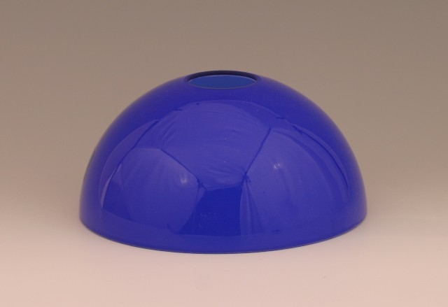 Opaline de rechange 18 cm environ - opaline de couleur bleue - Opaline de rechange